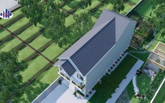 DỰ ÁN THIẾT KẾ THI CÔNG NHÀ PHỐ 2 TẦNG (6x18m) – CỦ CHI, TP.HCM