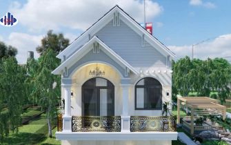 DỰ ÁN THIẾT KẾ THI CÔNG NHÀ PHỐ 2 TẦNG (6x18m) – CỦ CHI, TP.HCM