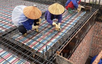 CẬP NHẬT TIẾN ĐỘ THI CÔNG SẮT TẦNG 4 CÔNG TRÌNH CHỊ NGUYỄN THỊ THƯ – TIÊN LÃNG, HẢI PHÒNG