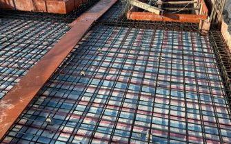 Cập nhật tiến độ thi công công trình em Quỳnh phường Trung Mỹ Tây Q 12 TPHCM đổ mái tầng 2