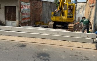 CẬP NHẬT TIẾN ĐỘ THI CÔNG ÉP CỌC CÔNG TRÌNH CHÚ ÂN – TRUNG MỸ TÂY, Q.12