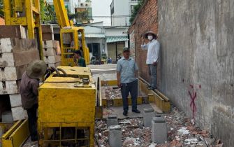 CẬP NHẬT TIẾN ĐỘ THI CÔNG ÉP CỌC CÔNG TRÌNH CHÚ ÂN – TRUNG MỸ TÂY, Q.12