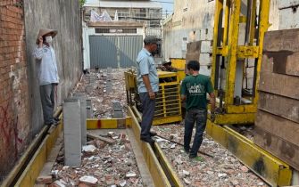 CẬP NHẬT TIẾN ĐỘ THI CÔNG ÉP CỌC CÔNG TRÌNH CHÚ ÂN – TRUNG MỸ TÂY, Q.12