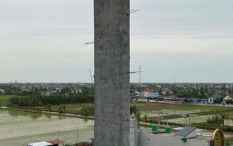 CẬP NHẬT TIẾN ĐỘ THI CÔNG ĐỔ BÊ TÔNG CỘT TẦNG 5 CÔNG TRÌNH NGUYỄN THỊ THƯ 