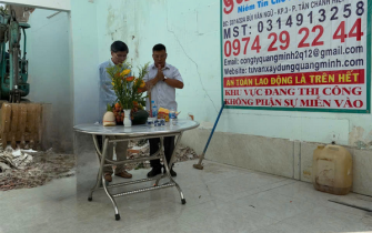 Lễ Khởi Công Động Thổ Công Trình LÊ THỤY HOÀNG LINH Phường Trung Mỹ Tây, Quận 12