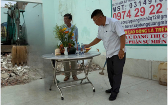 Lễ Khởi Công Động Thổ Công Trình LÊ THỤY HOÀNG LINH Phường Trung Mỹ Tây, Quận 12