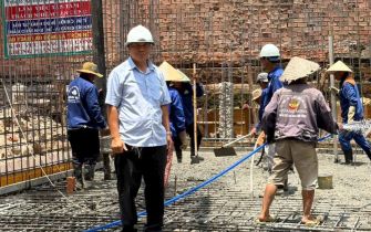 CẬP NHẬT TIẾN ĐỘ THI CÔNG – ĐỔ SÀN MÓNG TẦNG HẦM CÔNG TRÌNH ANH GIANG 