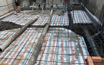 CẬP NHẬT TIẾN ĐỘ THI CÔNG - ĐỔ MÓNG CÔNG TRÌNH EM HẢI YẾN QUẬN 12