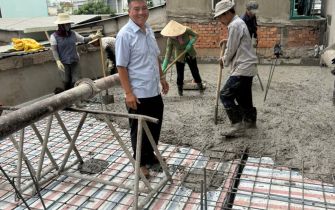 CẬP NHẬT TIẾN ĐỘ ĐỔ MÁI LẦU 1 - CÔNG TRÌNH EM HẢI YẾN | Q.12, TP.HCM