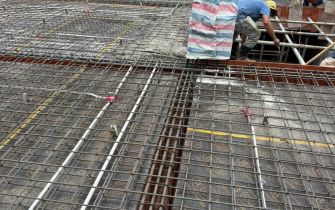 CẬP NHẬT TIẾN ĐỘ] ĐỔ BÊ TÔNG LẦU 1 - CÔNG TRÌNH ANH GIANG Q.12, TP.HCM 