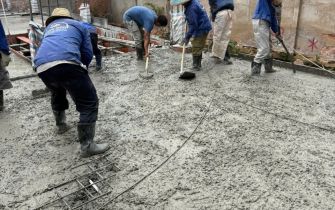 CẬP NHẬT TIẾN ĐỘ] ĐỔ BÊ TÔNG LẦU 1 - CÔNG TRÌNH ANH GIANG Q.12, TP.HCM 