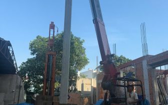 CẬP NHẬT TIẾN ĐỘ THI CÔNG ÉP CỌC - CÔNG TRÌNH ANH GIANG | P. TRUNG MỸ TÂY, Q.12, TP.HCM