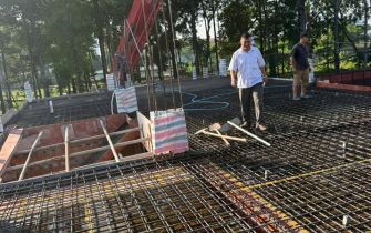  THÔNG BÁO THI CÔNG – ĐỔ BÊ TÔNG SÀN LẦU 2 CÔNG TRÌNH ANH GIANG Phường Trung Mỹ Tây, Quận 12