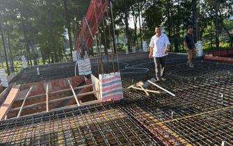  THÔNG BÁO THI CÔNG – ĐỔ BÊ TÔNG SÀN LẦU 2 CÔNG TRÌNH ANH GIANG Phường Trung Mỹ Tây, Quận 12
