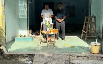 LỄ ĐỘNG THỔ CÔNG TRÌNH EM TRUNG NGUYỆT - Phường Trung Mỹ Tây, Quận 12
