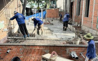 ĐỔ MÓNG CÔNG TRÌNH ANH GIANG Phường Trung Mỹ Tây, Quận 12, TP.HCM
