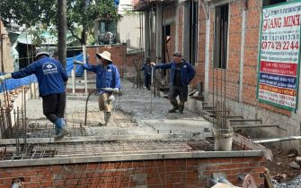 ĐỔ MÓNG CÔNG TRÌNH ANH GIANG Phường Trung Mỹ Tây, Quận 12, TP.HCM