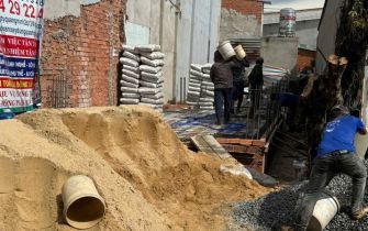 HOÀN THÀNH ĐỔ MÁI LẦU 1 CÔNG TRÌNH NHÀ Ở EM HUYỀN TRANG, Xã Phú Hòa Đông, TP.HCM