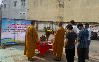 LỄ CÚNG ĐỘNG THỔ KHỞI CÔNG CÔNG TRÌNH ANH NGÔ ĐỨC THẮNG - Phường An Phú Đông, TP.HCM