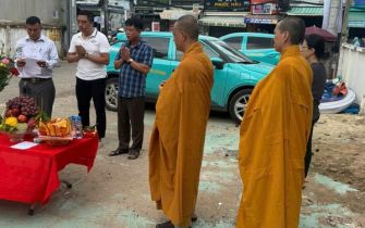 LỄ CÚNG ĐỘNG THỔ KHỞI CÔNG CÔNG TRÌNH ANH NGÔ ĐỨC THẮNG - Phường An Phú Đông, TP.HCM