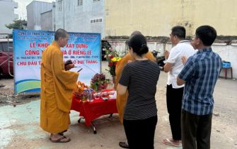 LỄ CÚNG ĐỘNG THỔ KHỞI CÔNG CÔNG TRÌNH ANH NGÔ ĐỨC THẮNG - Phường An Phú Đông, TP.HCM