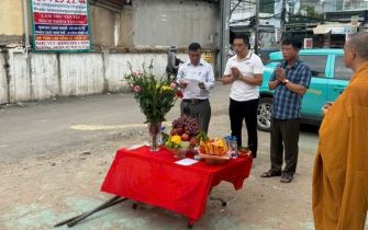 LỄ CÚNG ĐỘNG THỔ KHỞI CÔNG CÔNG TRÌNH ANH NGÔ ĐỨC THẮNG - Phường An Phú Đông, TP.HCM