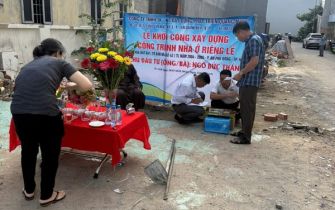 LỄ CÚNG ĐỘNG THỔ KHỞI CÔNG CÔNG TRÌNH ANH NGÔ ĐỨC THẮNG - Phường An Phú Đông, TP.HCM