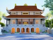 Thi công thiết kế chùa - miếu