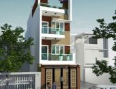 Mẫu thiết kế nhà phố 4 tầng hiện đại
