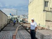 Công trình cô Triệu phường Trung Mỹ Tây Q12 đồ sàn 1 ngày 18-6-2024