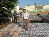 Công trình chú Ý phường Trung Mỹ Tây Q12 đổ tấm 1 ngày 17-2-2023 AL
