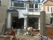 Công trình cô Triệu P Trung Mỹ Tây Q12 sắp hoàn thành xong