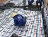 CÔNG TÁC THI CÔNG SẮT THÉP MÓNG VÀ MẶT BẰNG TẦNG TRỆT CÔNG TRÌNH EM QUỲNH
