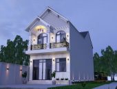 DỰ ÁN THIẾT KẾ THI CÔNG NHÀ PHỐ 2 TẦNG (6x18m) – CỦ CHI, TP.HCM
