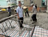CẬP NHẬT TIẾN ĐỘ ĐỔ MÁI LẦU 1 - CÔNG TRÌNH EM HẢI YẾN | Q.12, TP.HCM