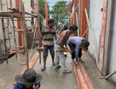 HOÀN THÀNH ĐỔ MÁI LẦU 1 CÔNG TRÌNH NHÀ Ở EM HUYỀN TRANG, Xã Phú Hòa Đông, TP.HCM
