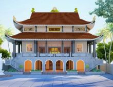 Thi công thiết kế chùa - miếu