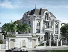 Mẫu biệt thự bán cổ điển 4 tầng tuyệt đẹp