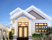 Mẫu nhà cấp 4 đẹp nhất năm 2017