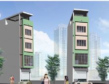 Mẫu thiết kế nhà ống 5 tầng đẹp