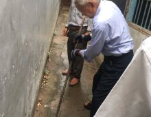 Công trình CHÚ TIẾP  phường tân chánh Hiệp Q 12 đông thổ ngày  6 - 6 - 2018 am lịch