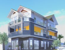 Nhà phố đẹp CTY Quang Minh