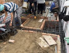ĐỔ BÊ TÔNG MÓNG CÔNG TRÌNH EM TÂM, TRUNG MỸ TÂY, Q.12