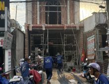  THI CÔNG SẮT SÀN TẦNG 2 - CÔNG TRÌNH EM BẰNG - HIỆP THÀNH, QUẬN 12 