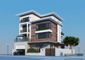 Biệt thự 3 tầng đẹp 2 mặt tiền sang trọng Quận 12