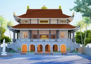 Thi công thiết kế chùa - miếu