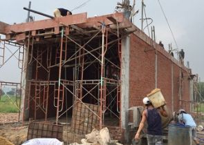 Công trình phường hiệp thành Q 12 đổ tấm