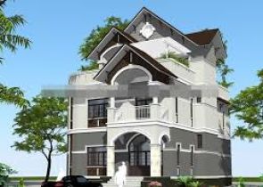 Mẫu biệt thự 2 tầng bán cổ điển đẹp