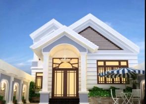 Mẫu nhà cấp 4 đẹp nhất năm 2017