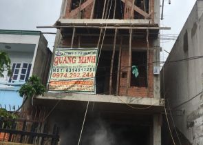 Công trình BAC NAM đổ tấm 3 ngày 9 - 6 - 2018  âm lịch
